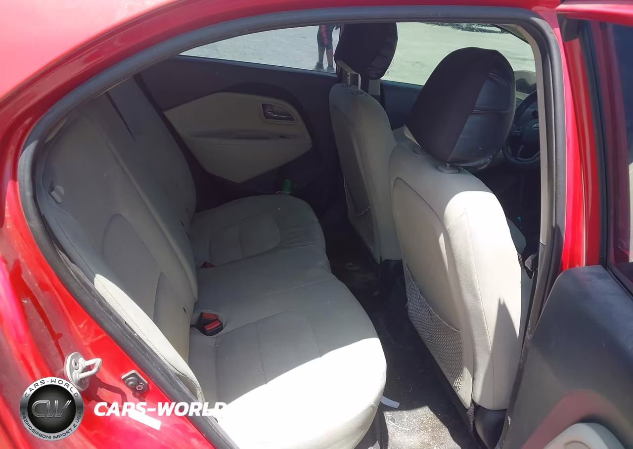 2013 Kia Rio Lx VIN:KNADM5A39D6246850 - 8