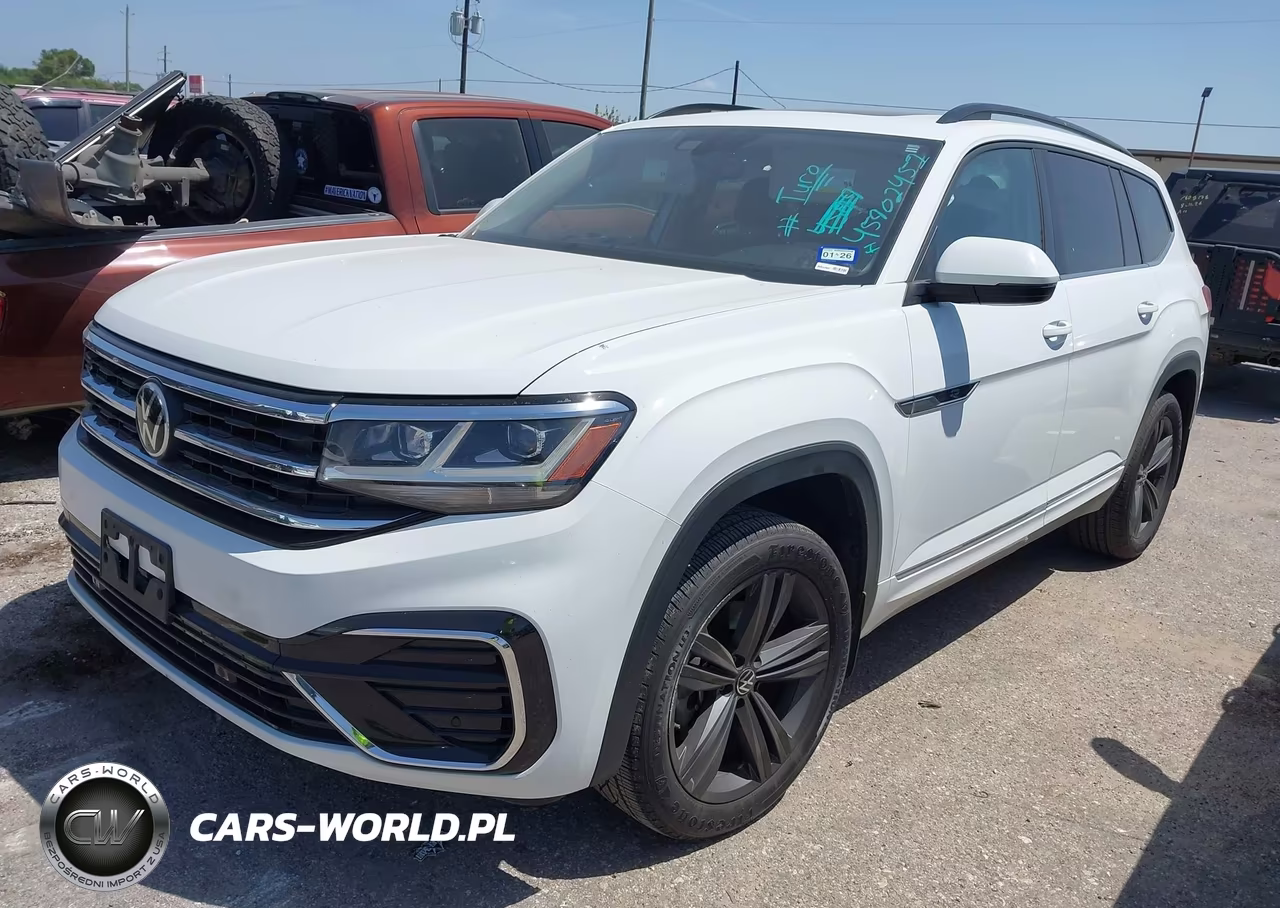 2021 Volkswagen Atlas 3.6L V6 Se W-Technology R-Line VIN:1V2PR2CA9MC588486 - 2