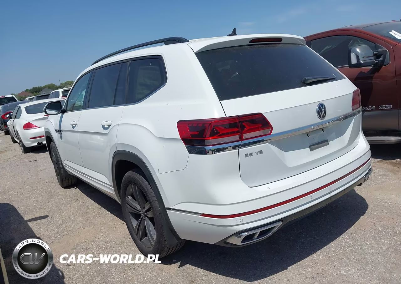 2021 Volkswagen Atlas 3.6L V6 Se W-Technology R-Line VIN:1V2PR2CA9MC588486 - 3