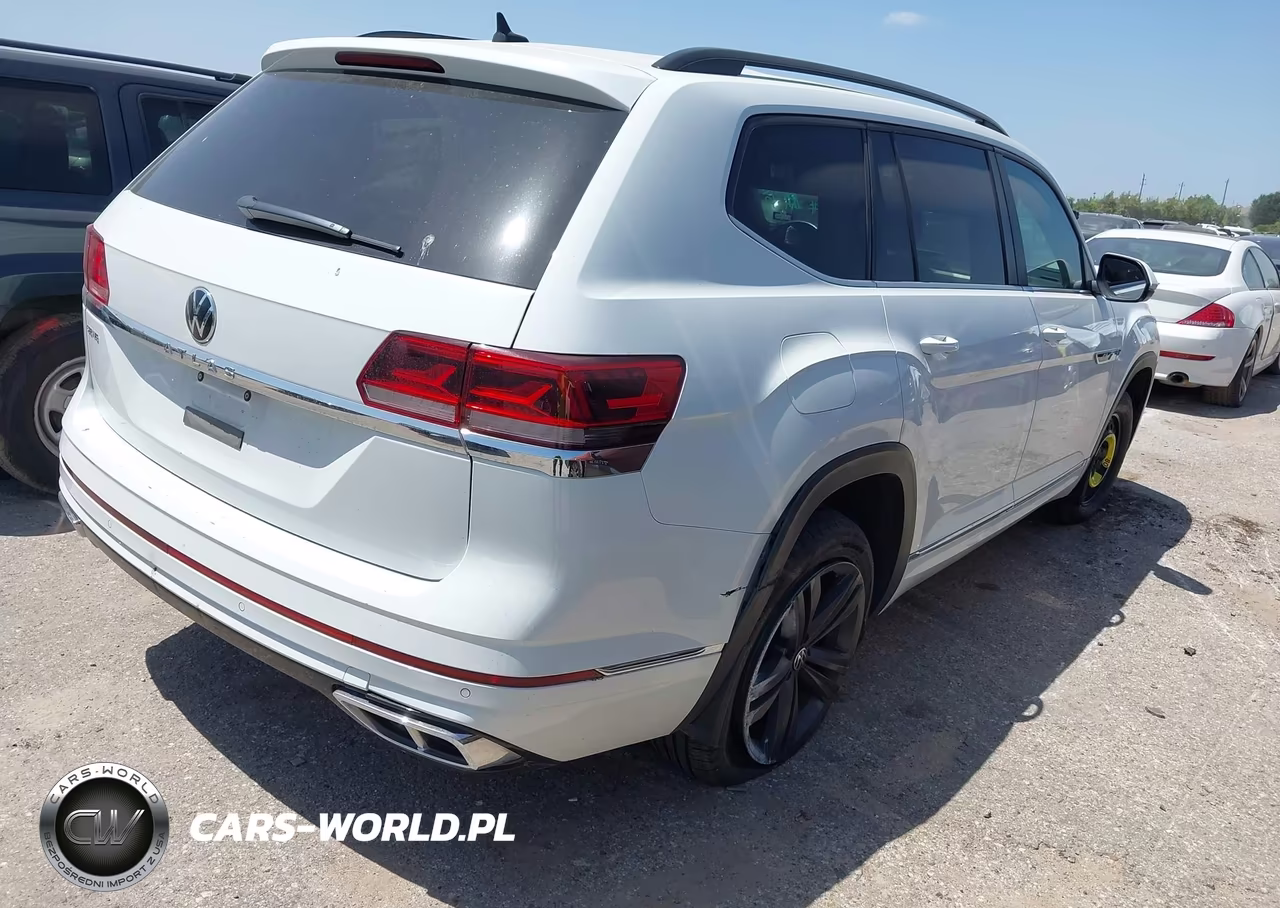 2021 Volkswagen Atlas 3.6L V6 Se W-Technology R-Line VIN:1V2PR2CA9MC588486 - 4