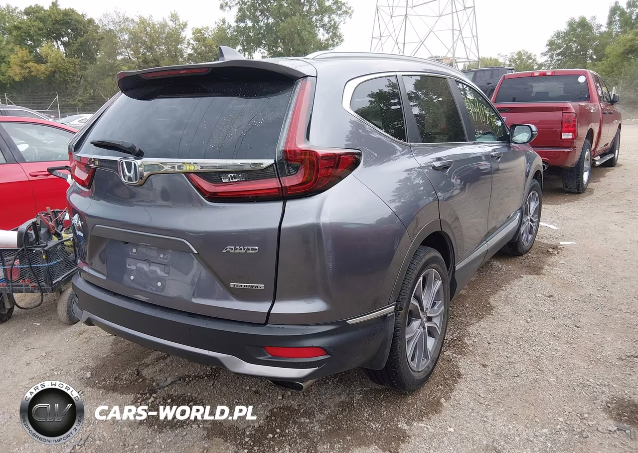 2022 Honda Cr-V Awd Touring VIN:7FARW2H96NE021906 - 4