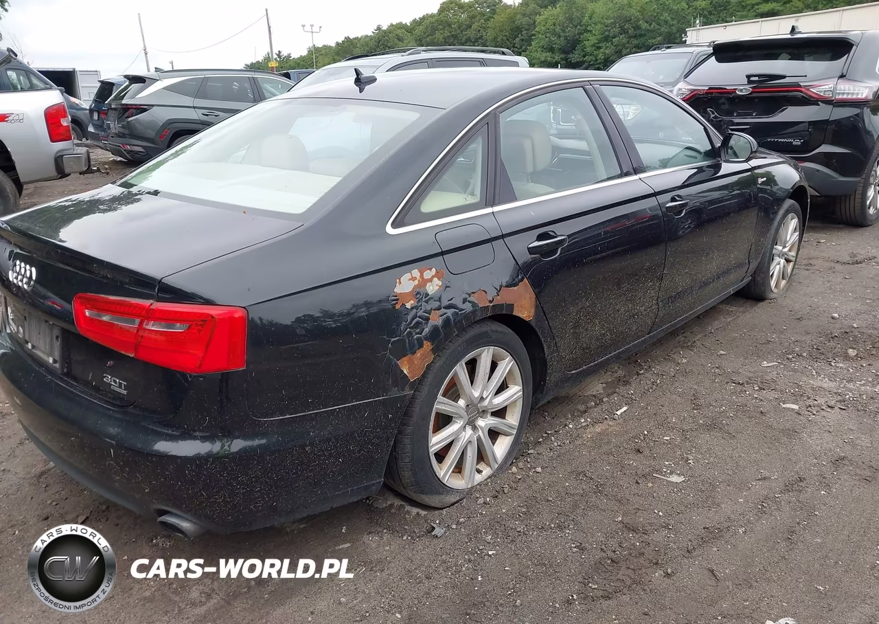 2014 Audi A6 3.0T Premium Plus VIN:WAUFGAFC7EN008195 - 4