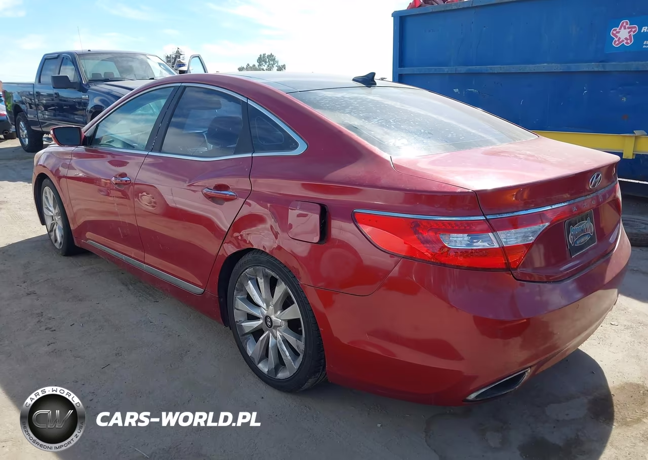 2012 Hyundai Azera VIN:KMHFH4JG2CA124626 - 3