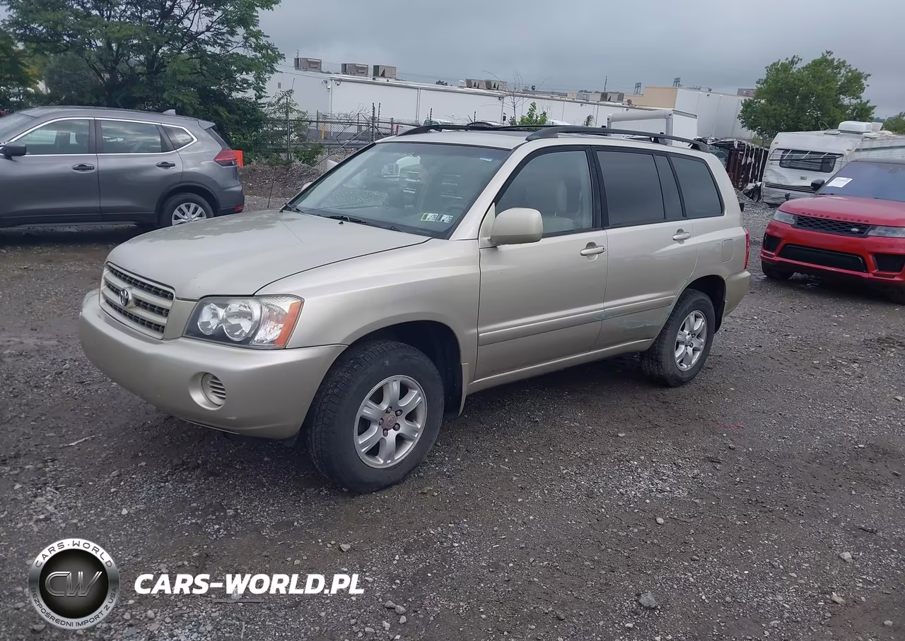 2002 Toyota Highlander V6 VIN:JTEHF21A120091623 - 2