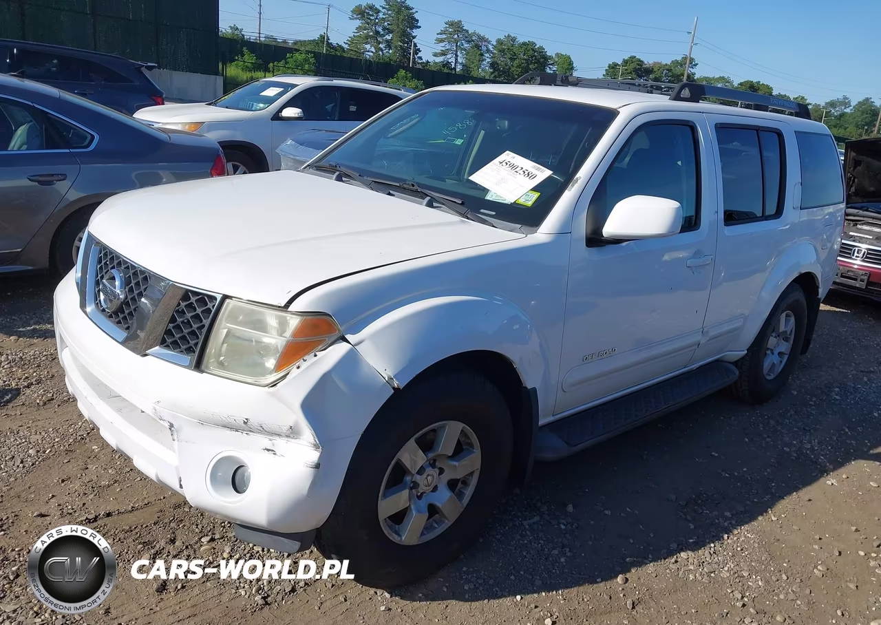 2005 Nissan Pathfinder Le VIN:5N1AR18W95C718687 - 2