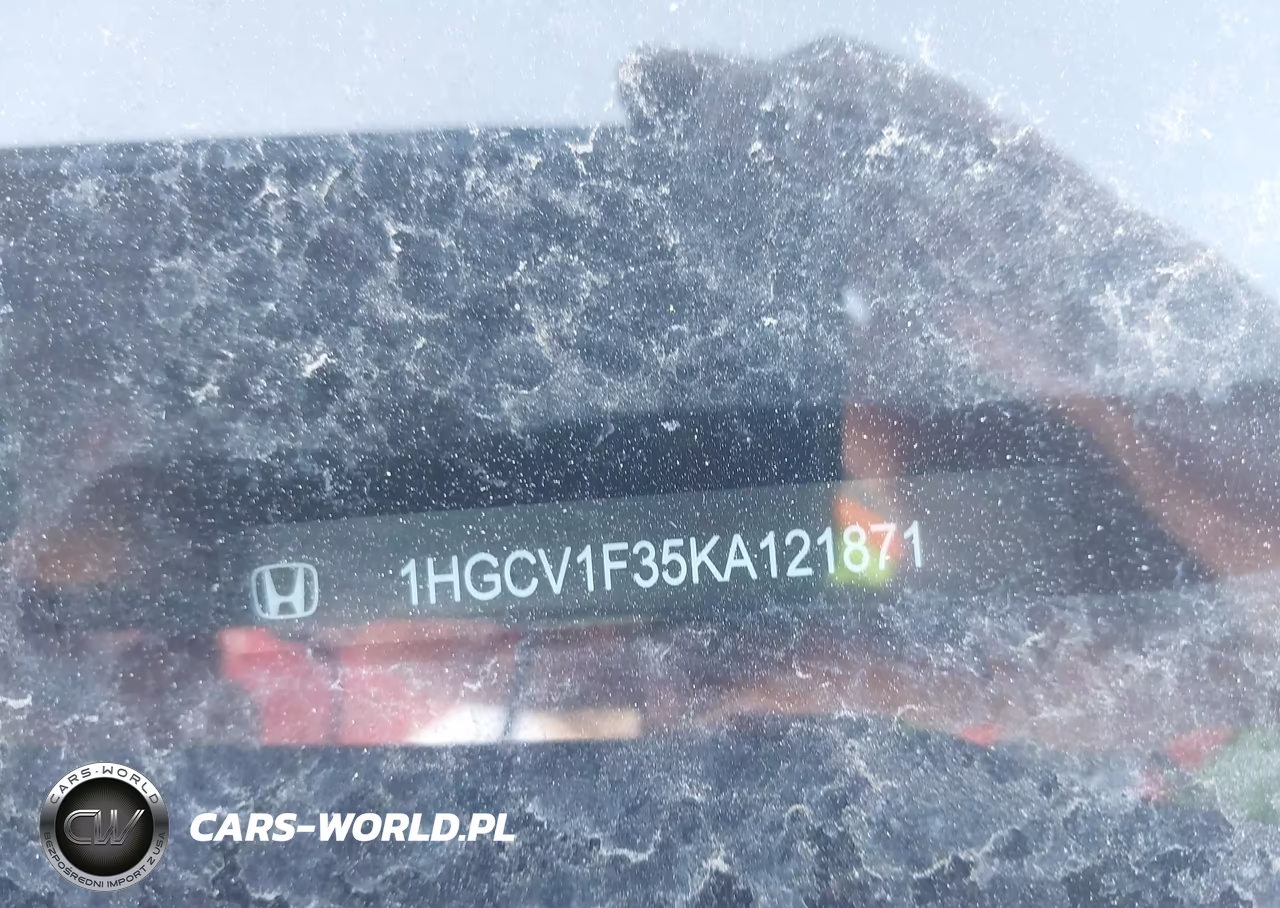 2019 Honda Accord Sport VIN:1HGCV1F35KA121871 - 9