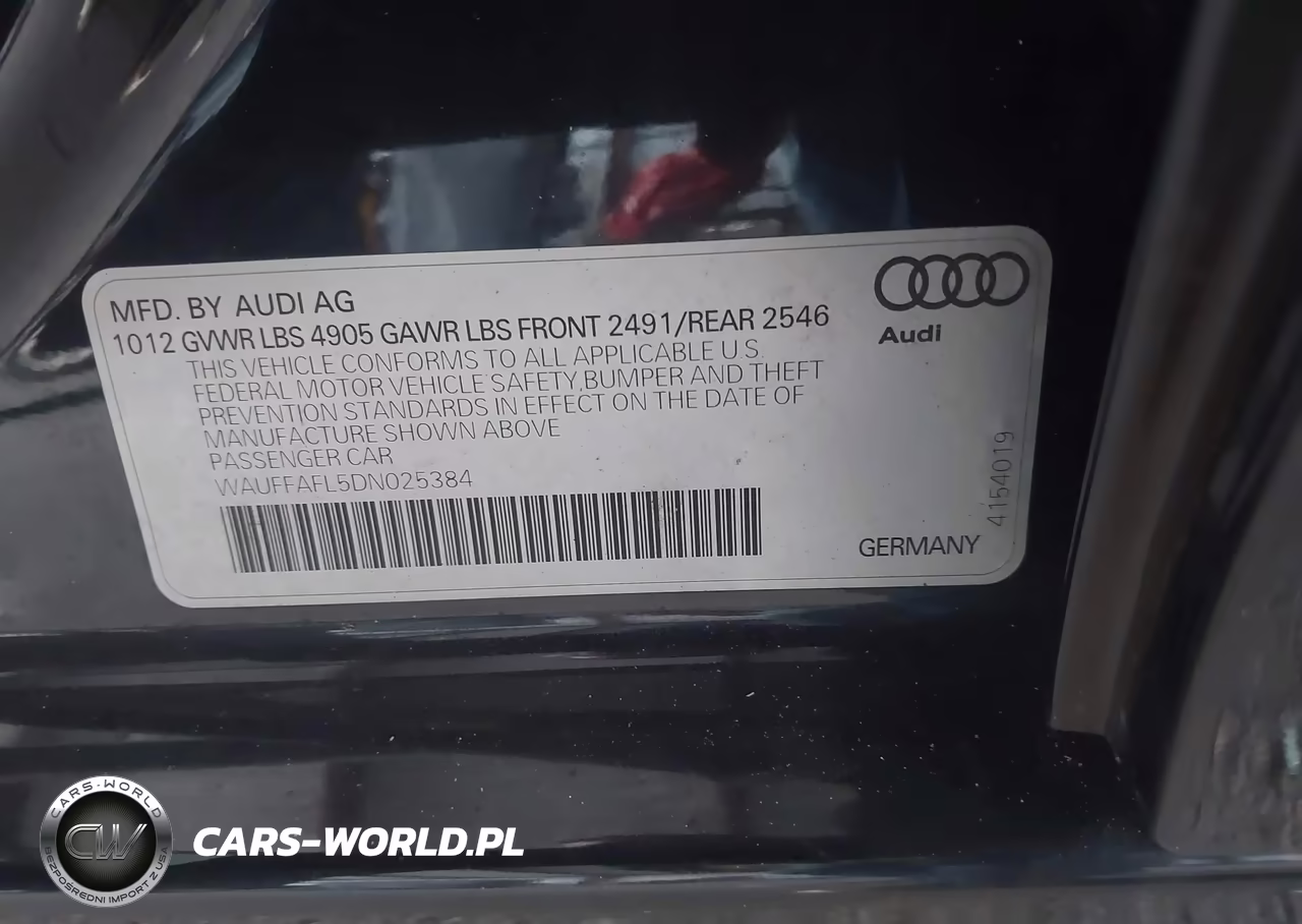 2013 Audi A4 2.0T Premium VIN:WAUFFAFL5DN025384 - 9
