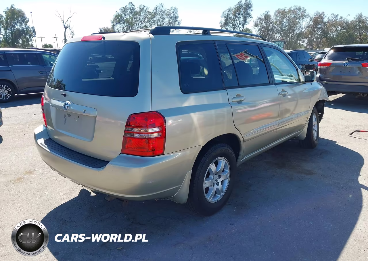 2001 Toyota Highlander V6 VIN:JTEGF21A510003280 - 4