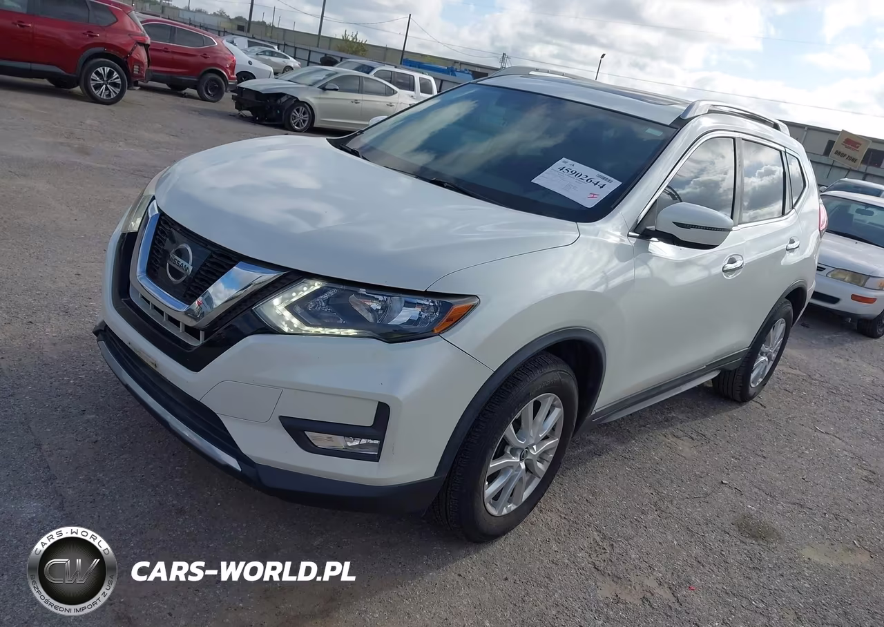 2017 Nissan Rogue Sv VIN:5N1AT2MV5HC849558 - 2