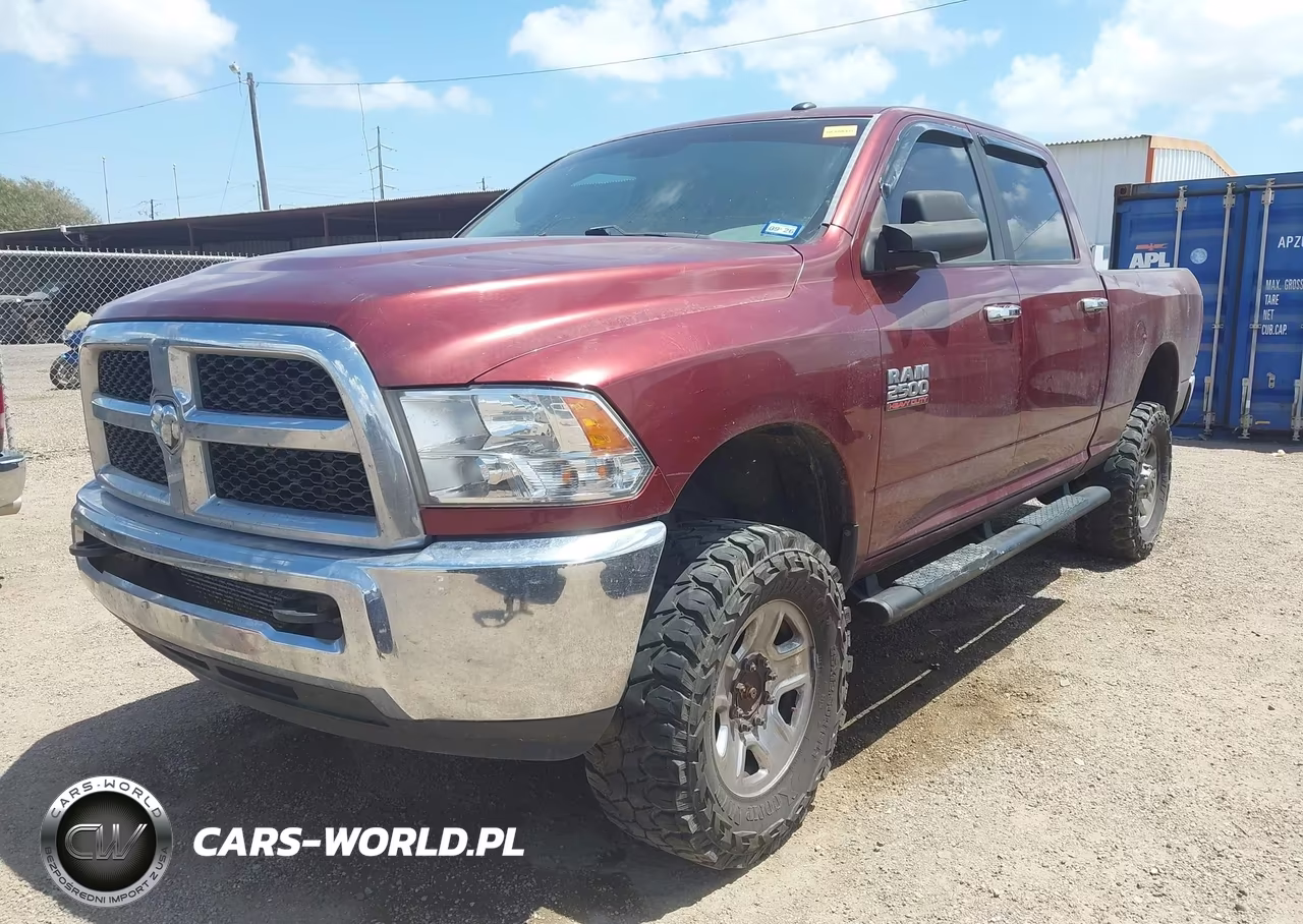 2017 Ram 2500 Slt 4X4 6'4 Box VIN:3C6UR5DLXHG655578 - 2