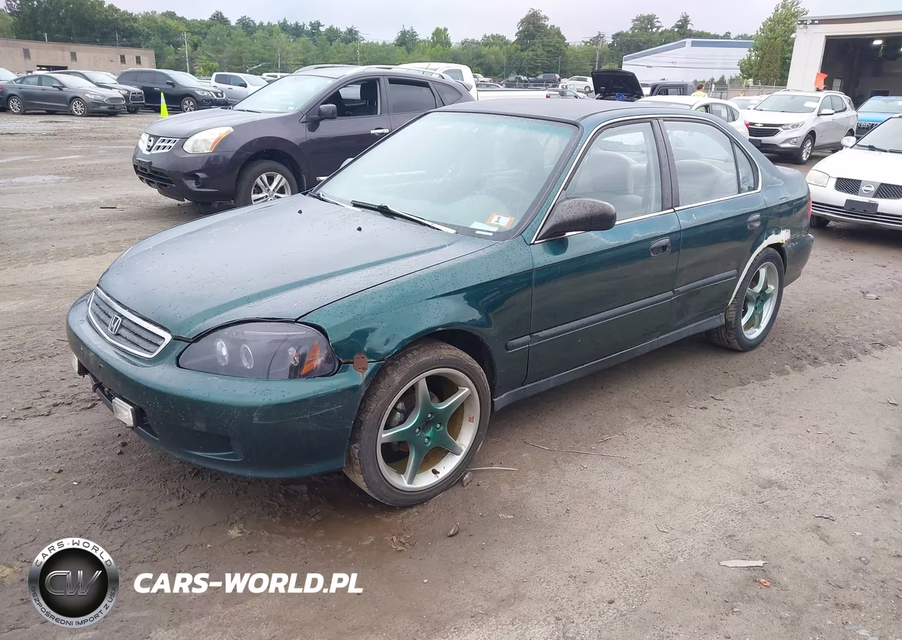 2000 Honda Civic Lx VIN:2HGEJ6670YH504972 - 2