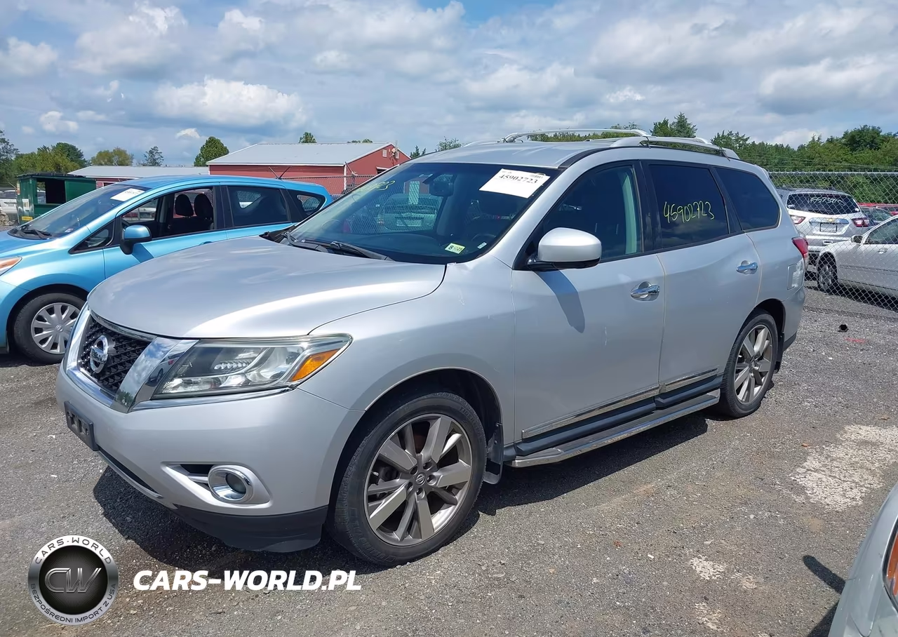 2014 Nissan Pathfinder Platinum VIN:5N1AR2MM3EC607823 - 2