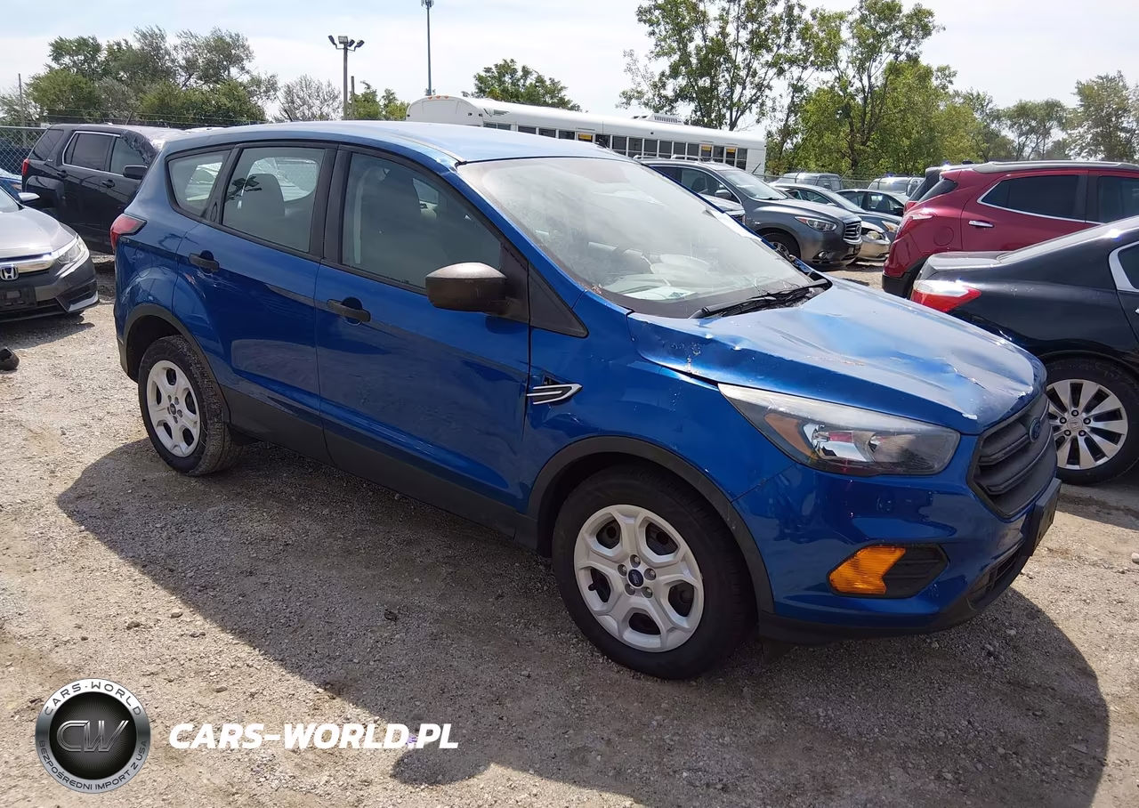 2019 Ford Escape S VIN:1FMCU0F76KUA30827 - 1