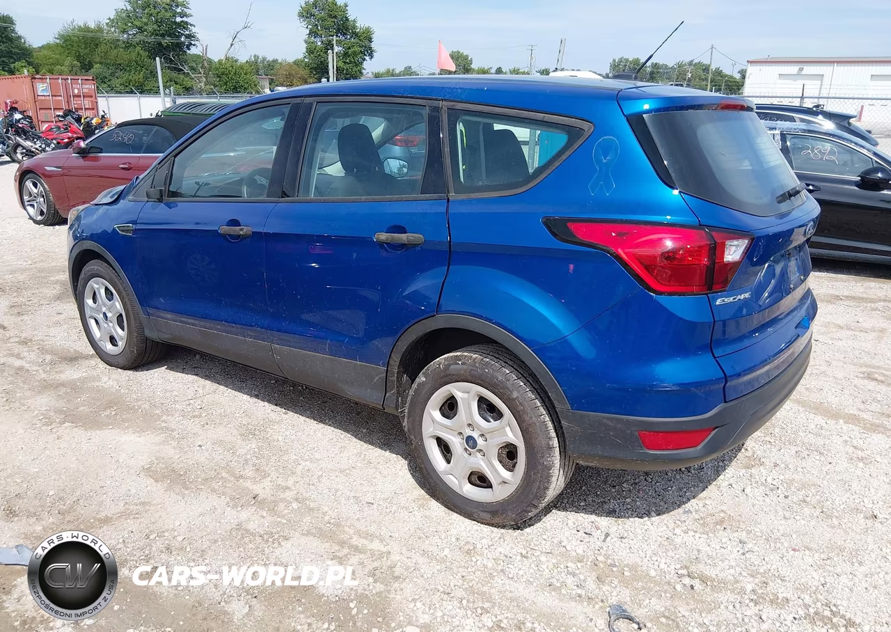 2019 Ford Escape S VIN:1FMCU0F76KUA30827 - 3