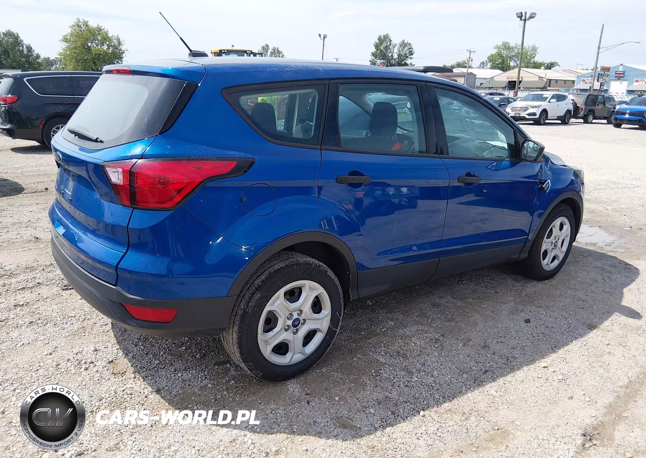 2019 Ford Escape S VIN:1FMCU0F76KUA30827 - 4
