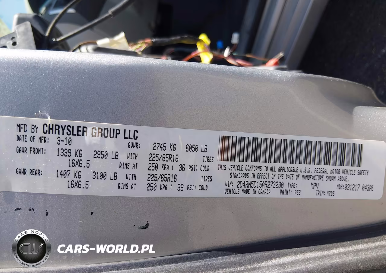 2010 Dodge Grand Caravan Sxt VIN:2D4RN5D15AR273230 - 9