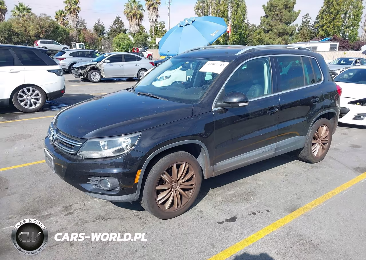 2012 Volkswagen Tiguan Se VIN:WVGBV7AX4CW559546 - 2