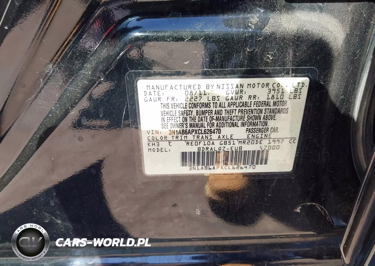 2012 Nissan Sentra 2.0 VIN:3N1AB6APXCL626470 - 9