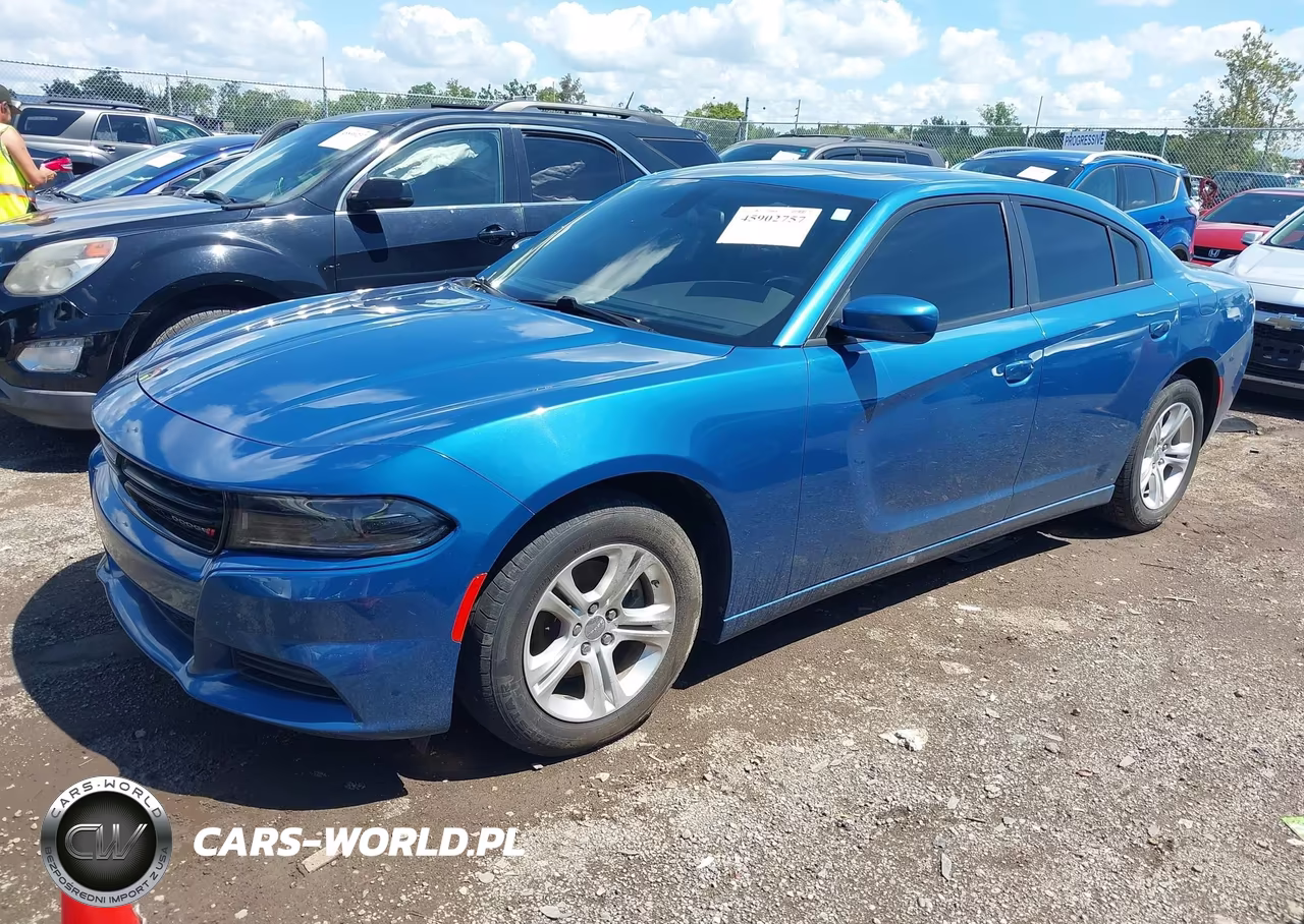 2022 Dodge Charger Sxt Rwd VIN:2C3CDXBG6NH201526 - 2