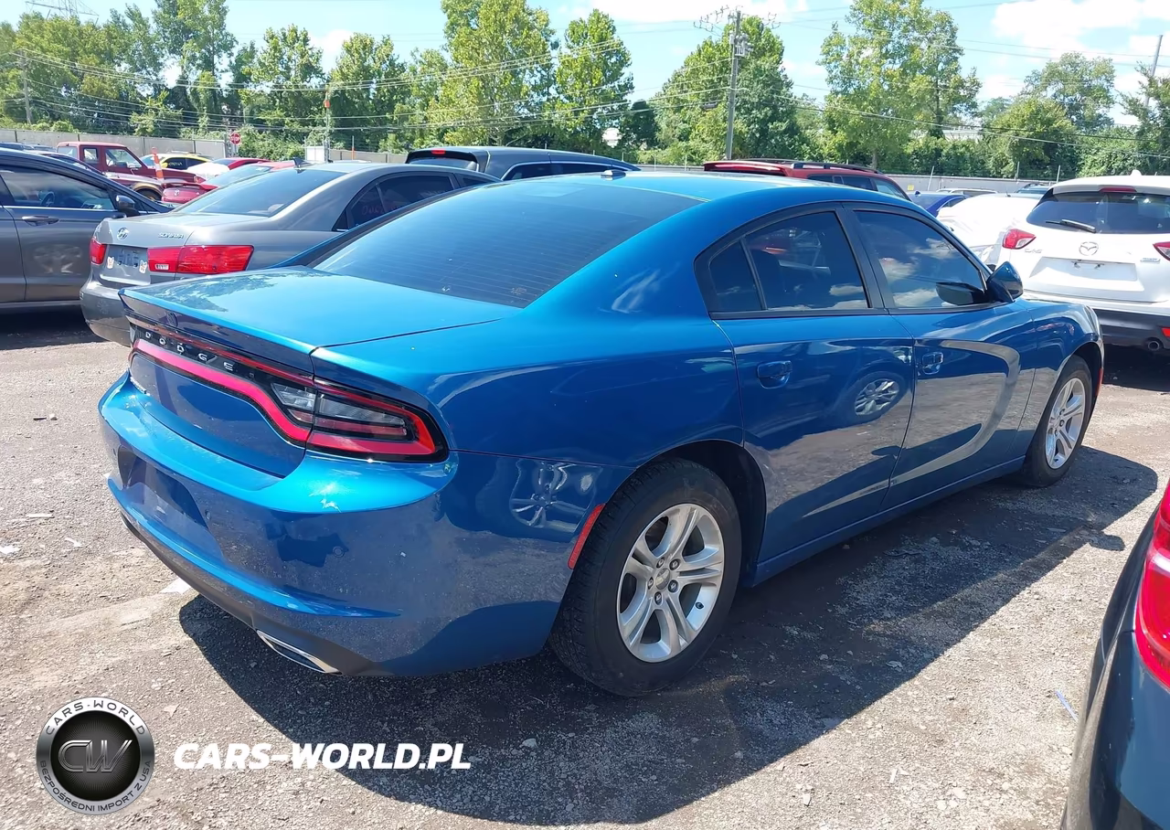 2022 Dodge Charger Sxt Rwd VIN:2C3CDXBG6NH201526 - 4