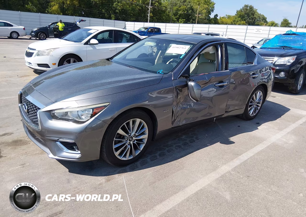 2018 Infiniti Q50 2.0T Luxe VIN:JN1CV7AR2JM280750 - 2
