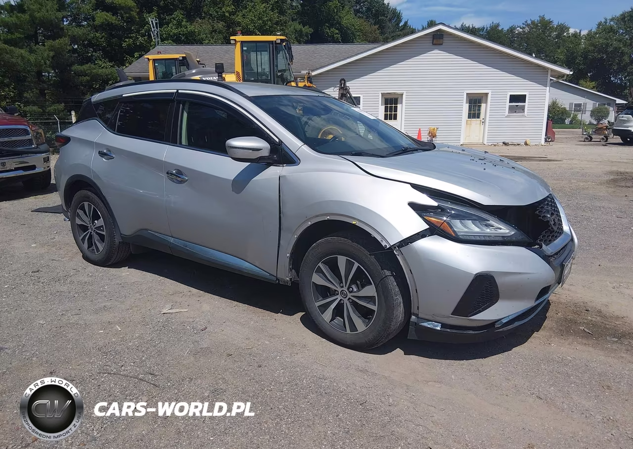 2020 Nissan Murano Sv Intelligent Awd VIN:5N1AZ2BSXLN133923 - 1