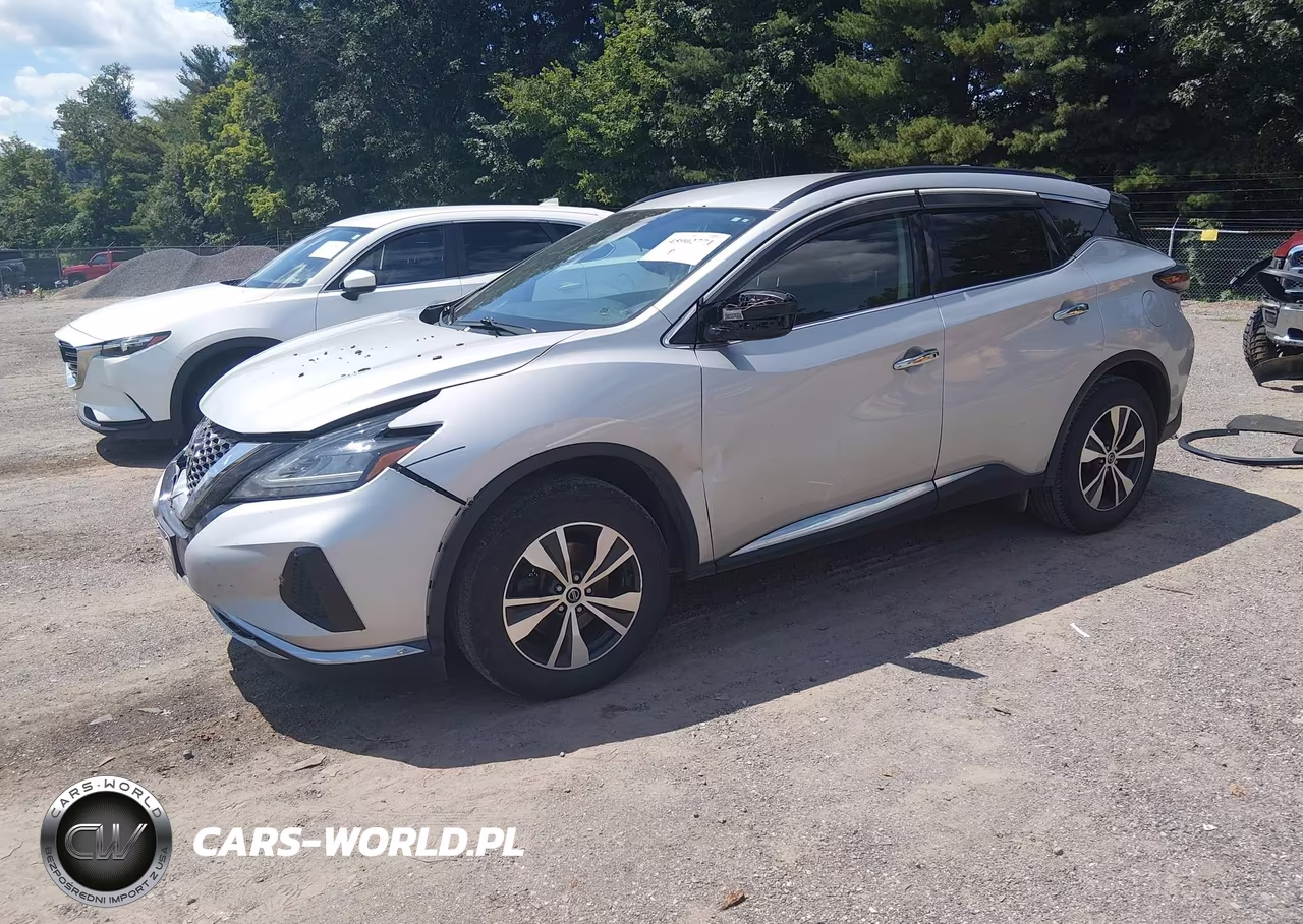 2020 Nissan Murano Sv Intelligent Awd VIN:5N1AZ2BSXLN133923 - 2