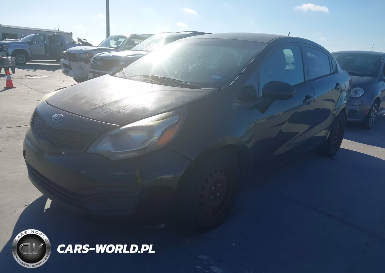2014 Kia Rio Lx VIN:KNADM4A34E6374912 - 2