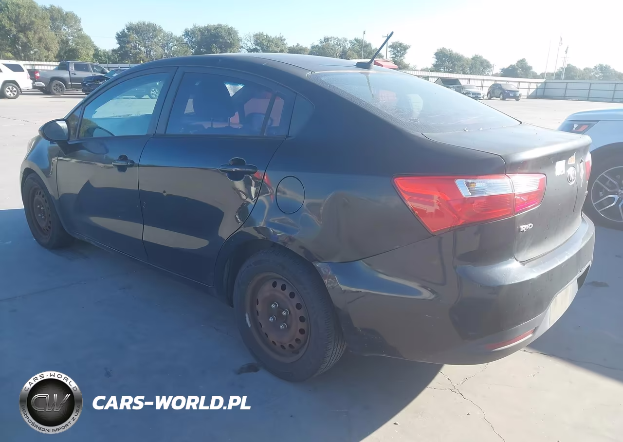 2014 Kia Rio Lx VIN:KNADM4A34E6374912 - 3