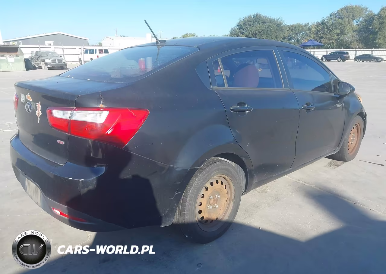 2014 Kia Rio Lx VIN:KNADM4A34E6374912 - 4