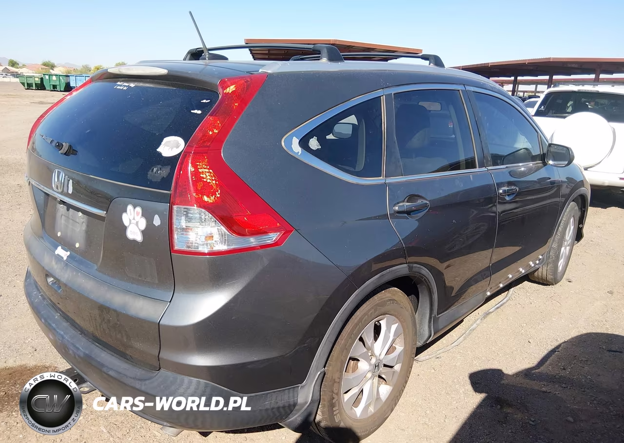 2012 Honda Cr-V Ex-L VIN:2HKRM3H78CH509954 - 4