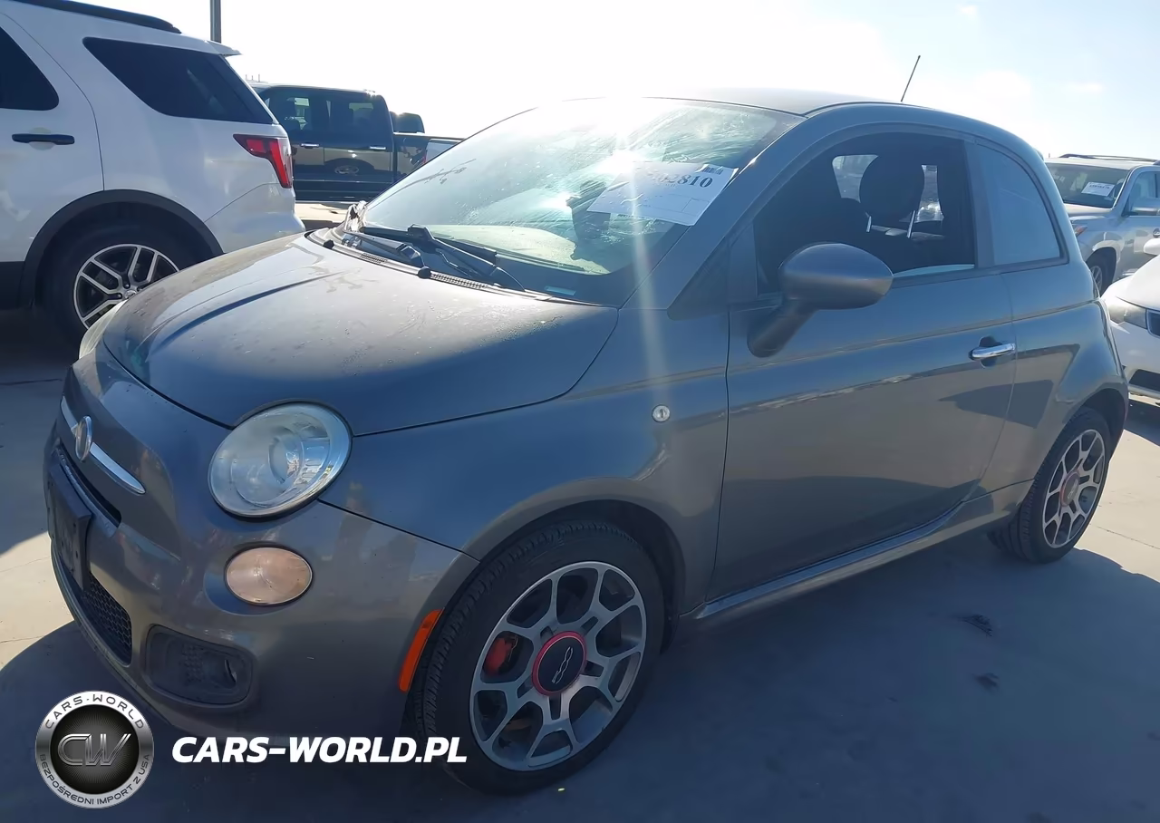 2012 Fiat 500 Sport VIN:3C3CFFBR5CT295828 - 2