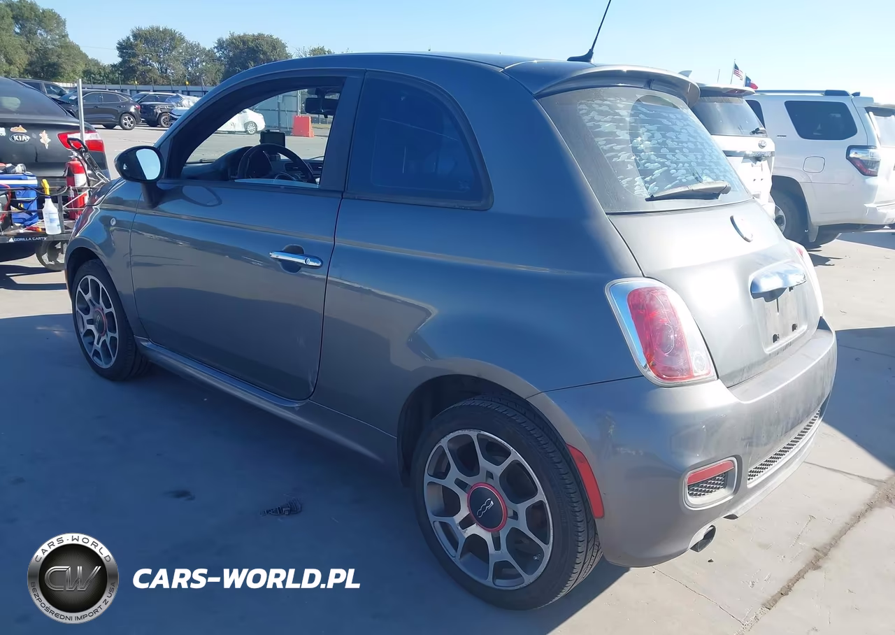 2012 Fiat 500 Sport VIN:3C3CFFBR5CT295828 - 3