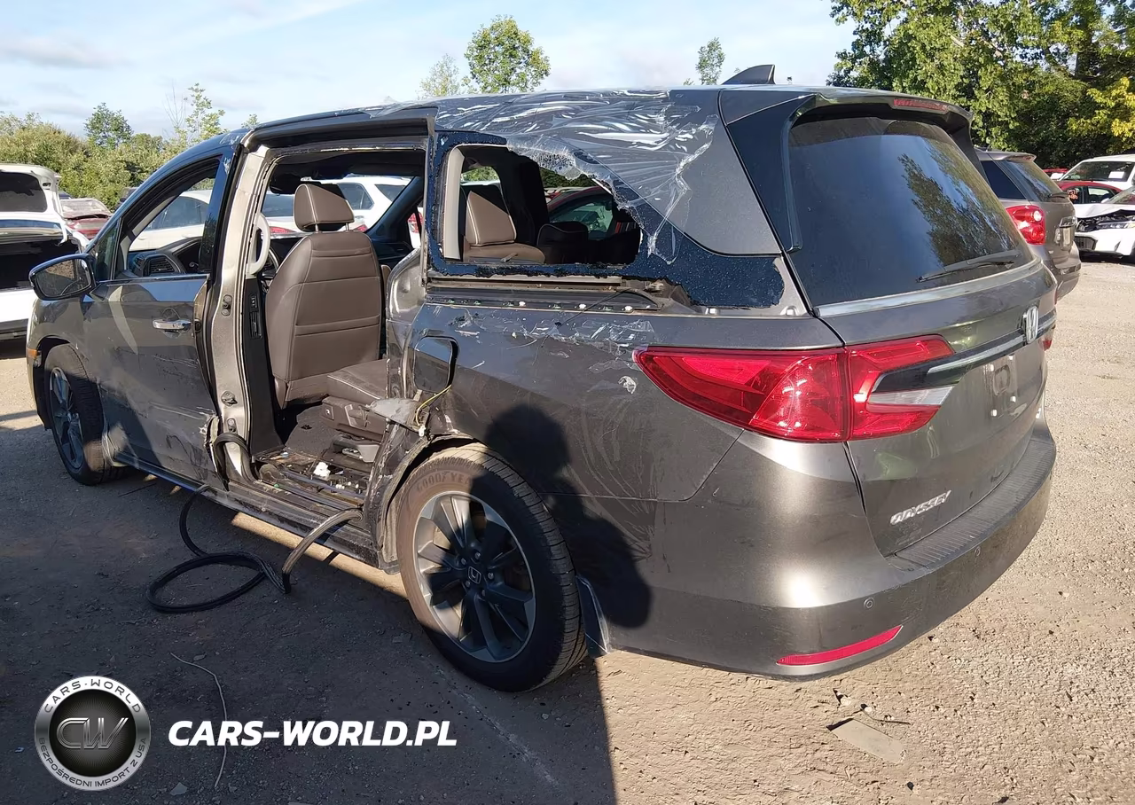 2022 Honda Odyssey Elite VIN:5FNRL6H91NB014230 - 3