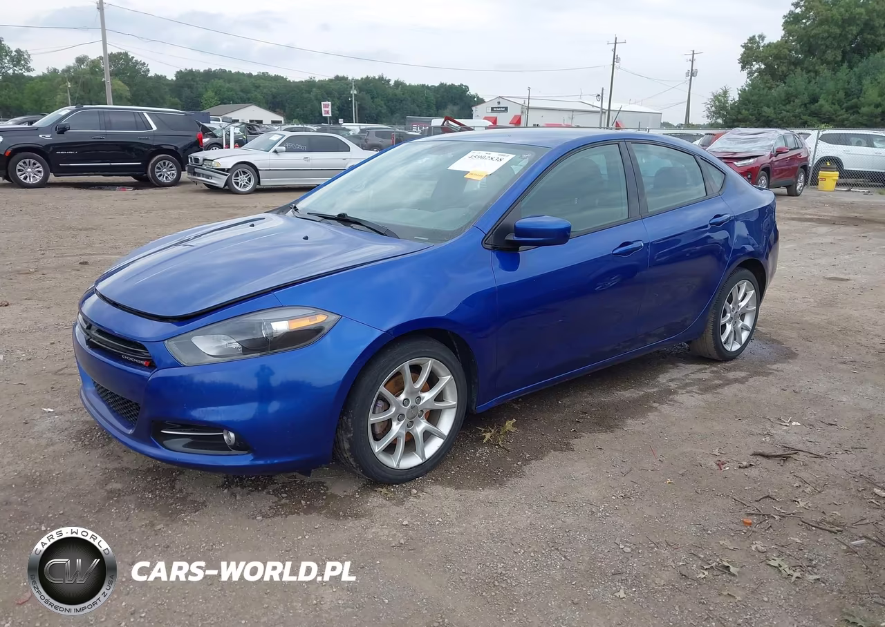 2013 Dodge Dart Sxt VIN:1C3CDFBA1DD323941 - 2
