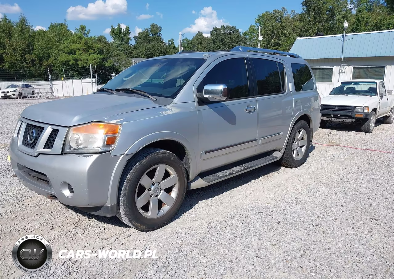 2011 Nissan Armada Sl VIN:5N1BA0ND1BN622738 - 2