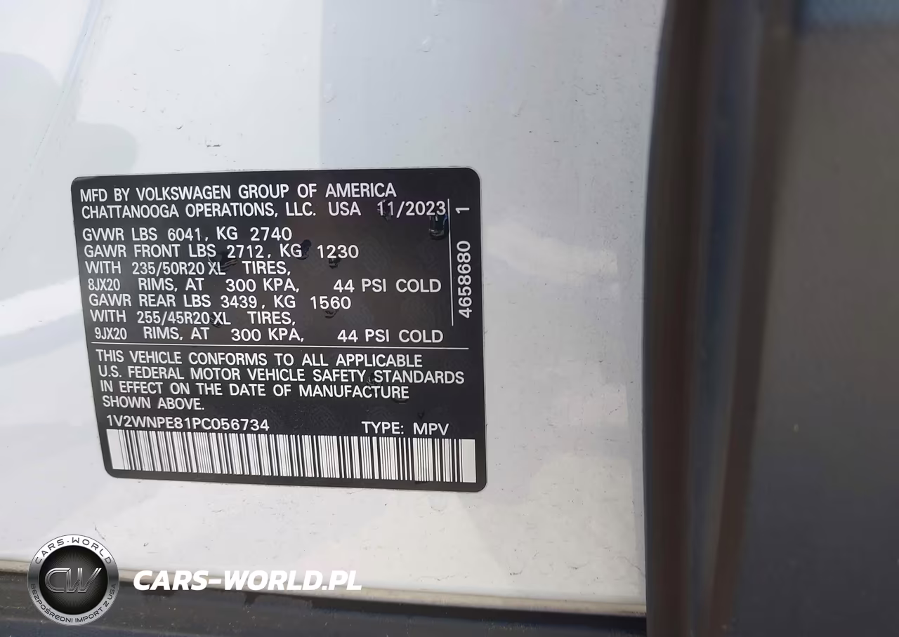 2023 Volkswagen Id.4 Awd Pro S VIN:1V2WNPE81PC056734 - 9