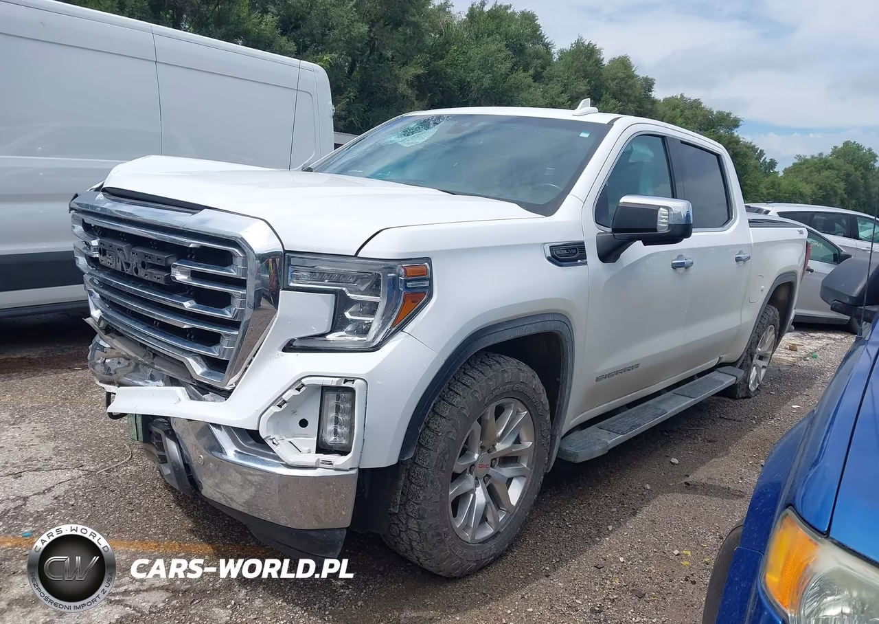 2021 GMC Sierra 1500 4Wd Short Box Slt VIN:3GTU9DED7MG291947 - 2