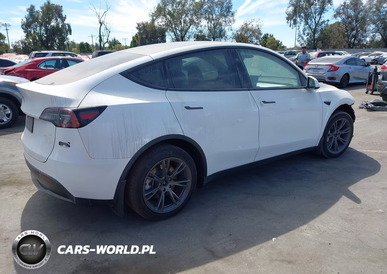 2024 Tesla Model Y Long Range Single Motor Rear-Wheel Drive-Rwd VIN:7SAYGDED8RF126531 - 4