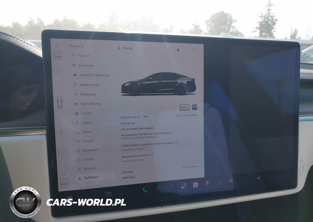 2021 Tesla Model S Long Range Dual Motor All-Wheel Drive VIN:5YJSA1E57MF428445 - 18