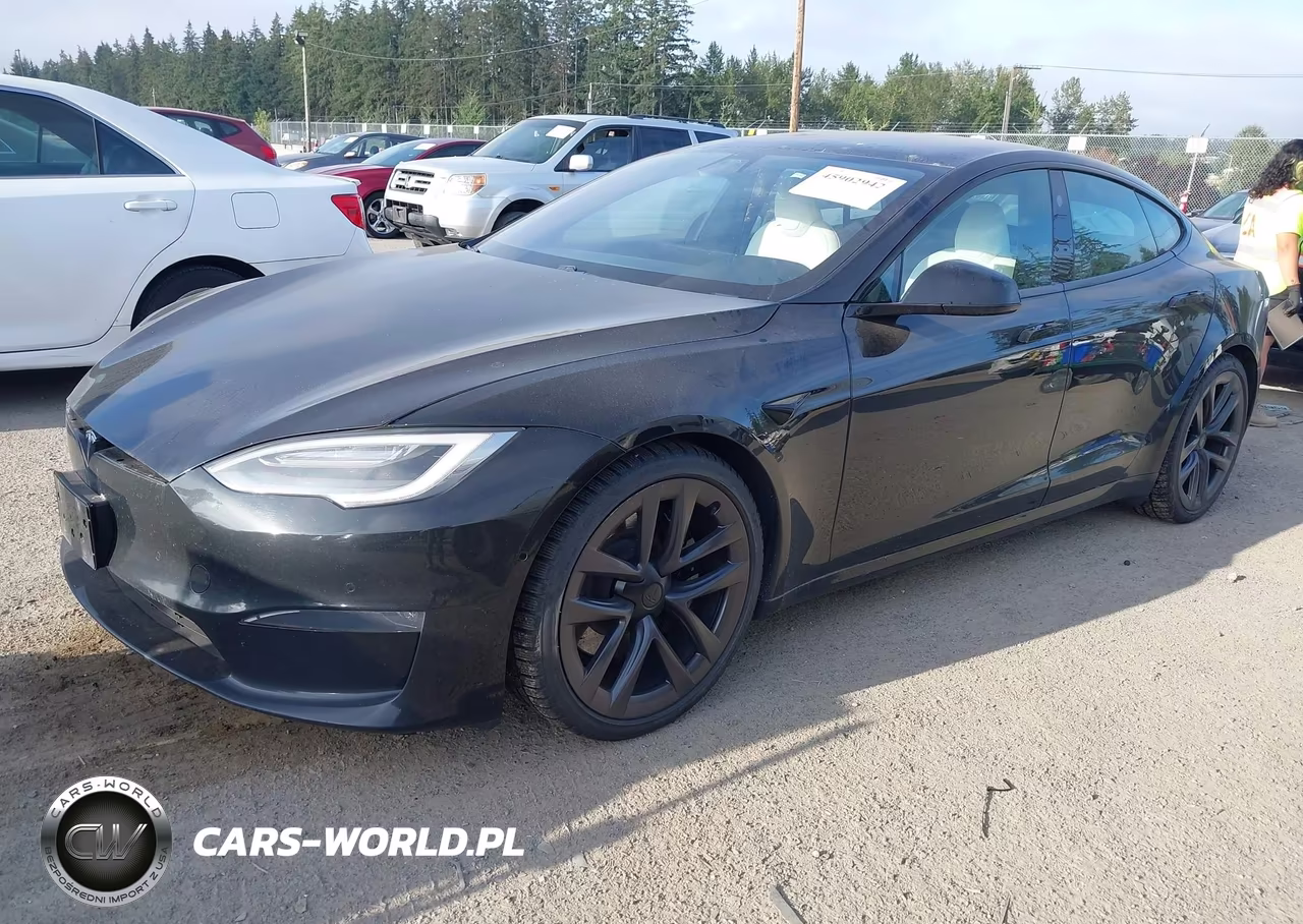 2021 Tesla Model S Long Range Dual Motor All-Wheel Drive VIN:5YJSA1E57MF428445 - 2