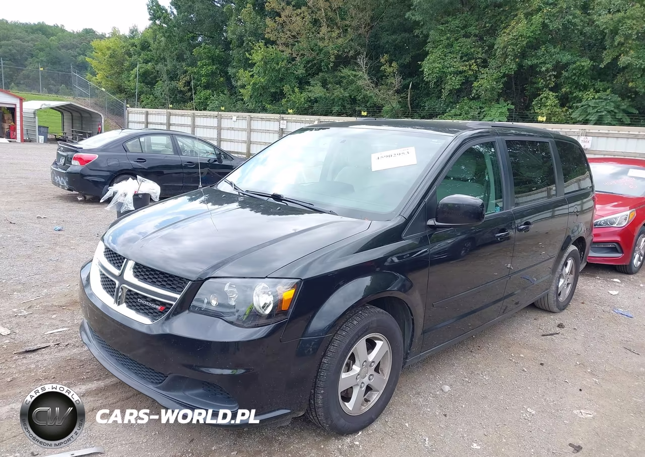 2012 Dodge Grand Caravan Sxt VIN:2C4RDGCG9CR302619 - 2