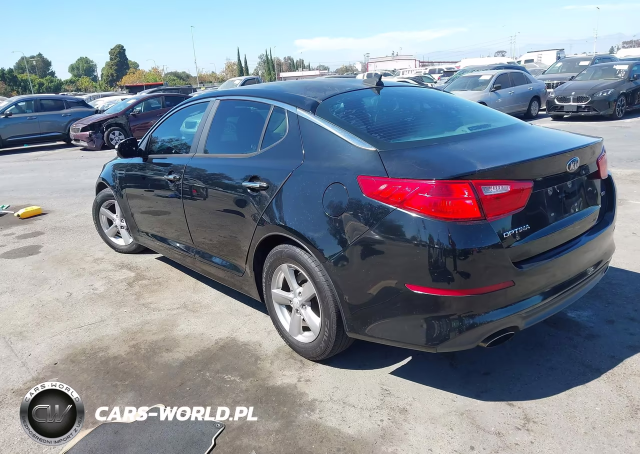 2014 Kia Optima Lx VIN:5XXGM4A73EG305861 - 3