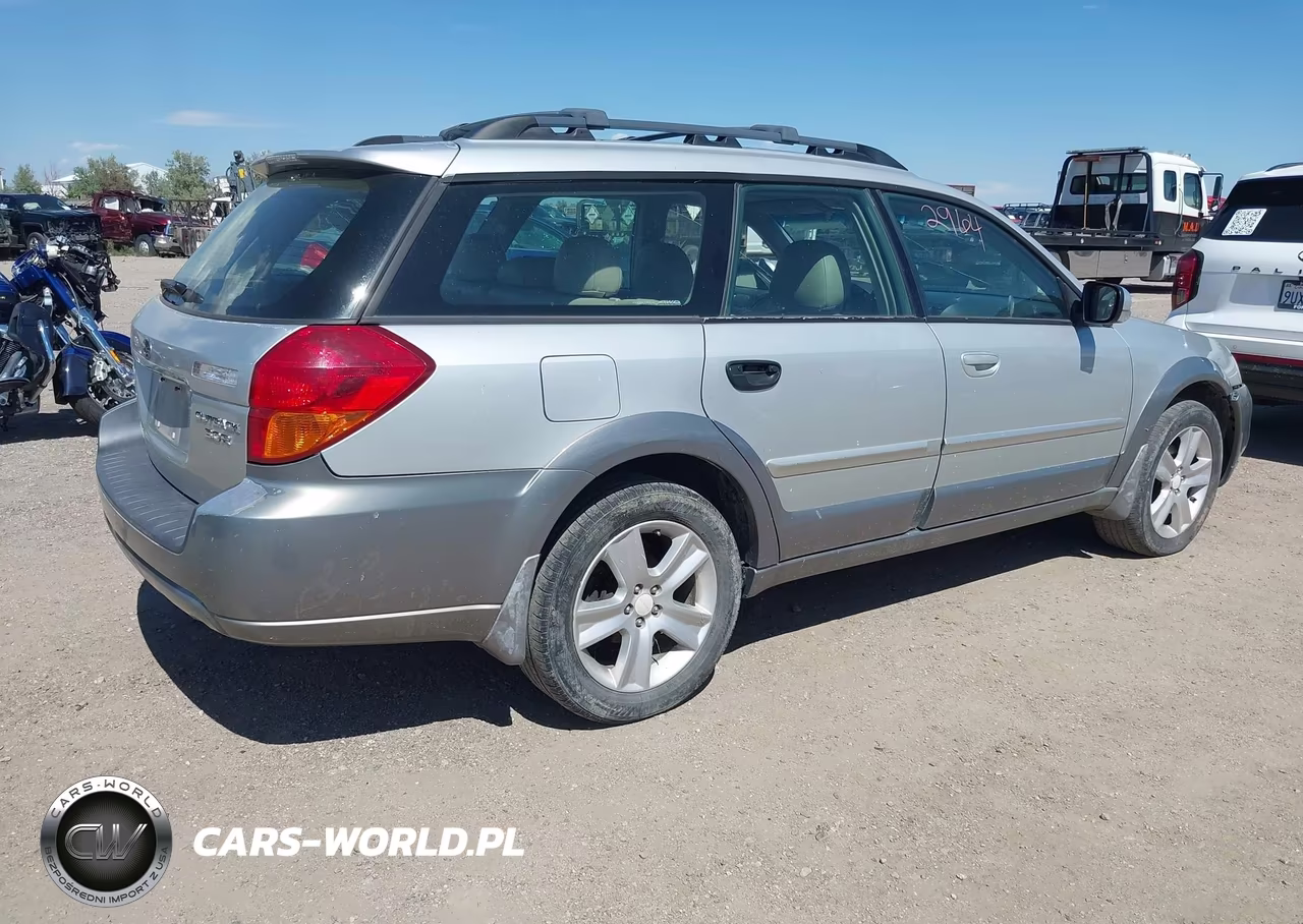 2005 Subaru Legacy Outback H6 R Vdc VIN:4S4BP85C654364408 - 4