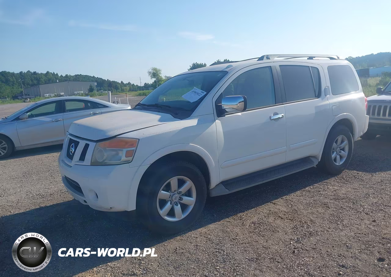 2010 Nissan Armada Se-Titanium-Platinum VIN:5N1BA0ND0AN603287 - 2