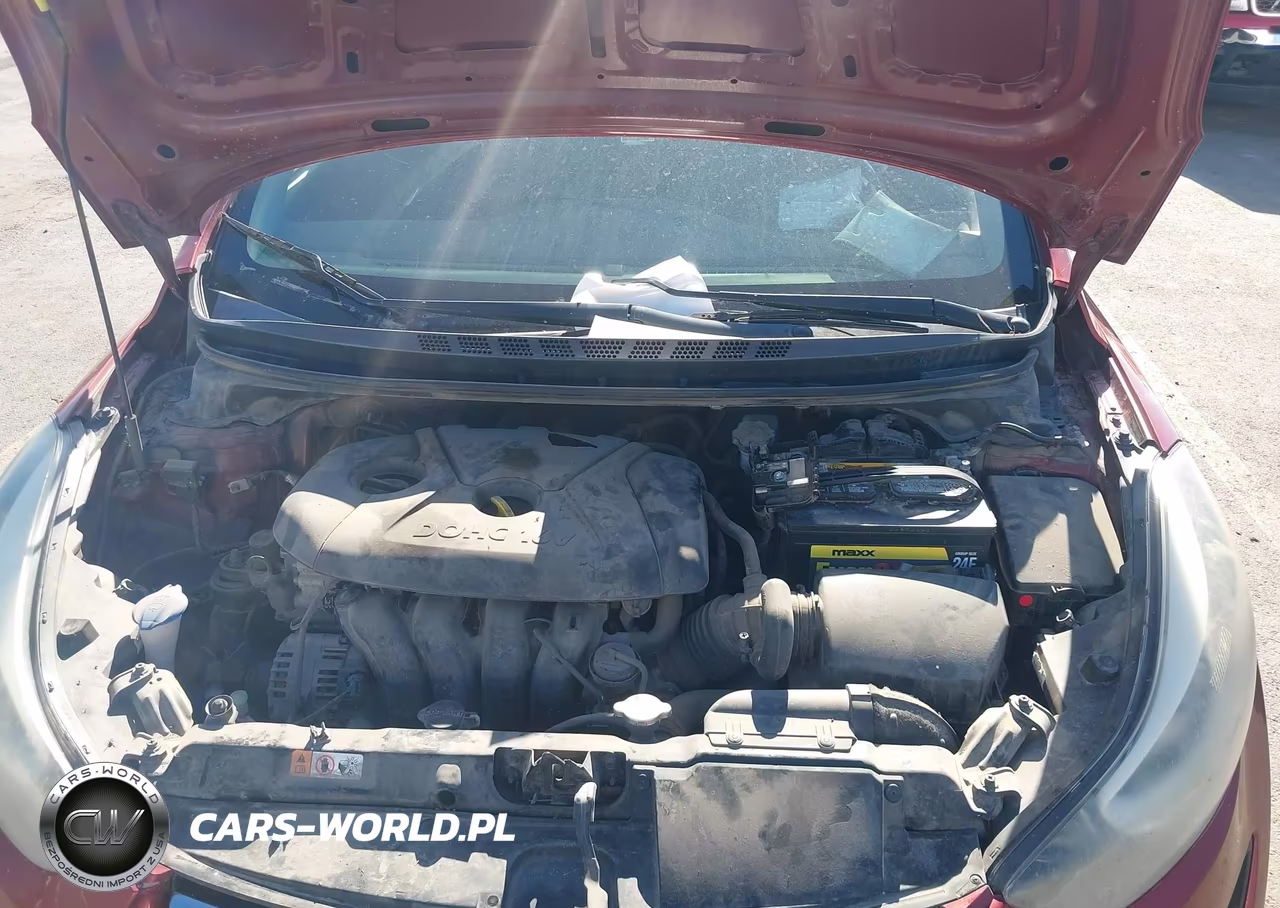 2014 Hyundai Elantra Se VIN:5NPDH4AE7EH513848 - 10