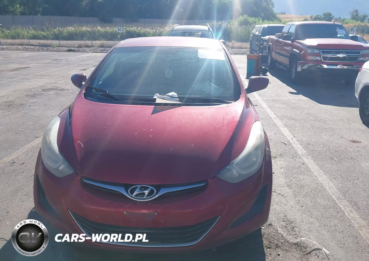 2014 Hyundai Elantra Se VIN:5NPDH4AE7EH513848 - 6