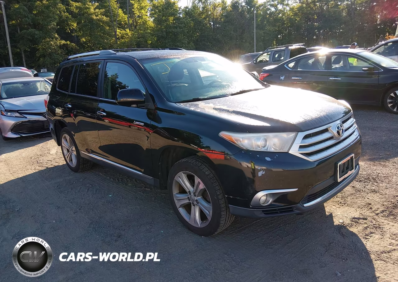 2012 Toyota Highlander Limited V6 VIN:5TDDK3EH8CS123557 - 1