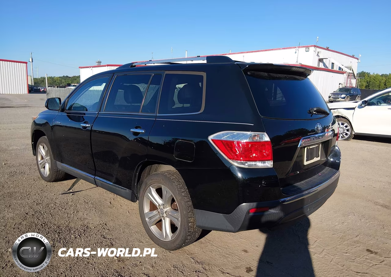 2012 Toyota Highlander Limited V6 VIN:5TDDK3EH8CS123557 - 3