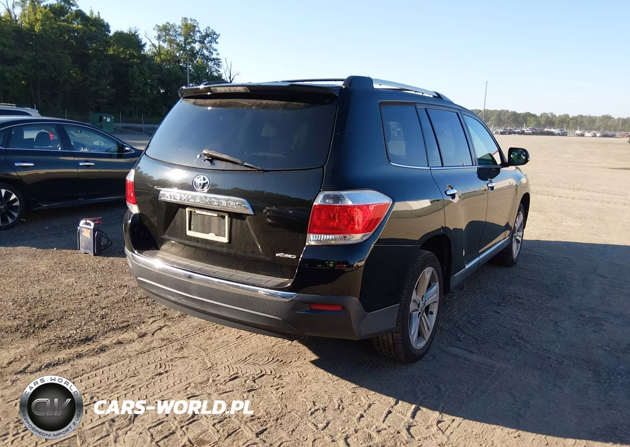 2012 Toyota Highlander Limited V6 VIN:5TDDK3EH8CS123557 - 4